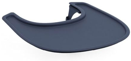 Stokke Tray für Nomi, Navy - Einfach am Stokke Nomi Baby Set zu befestigen - Spülmaschinenfester, lebensmittelechter Kunststoff