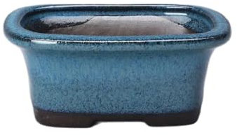 YTDJJWLS Macetero para bonsái de estilo chino, miniatura, arena morada, cerámica, manualidades creativas, macetero, decoración del hogar