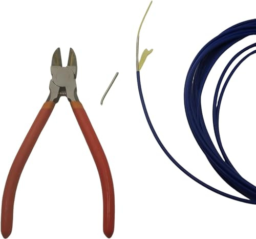 Elfcam® - Kabelschere Kabelschneider 6/160 mm für Gepanzerte Glasfaser Patchkabel und Solarkabel DC, Handschere für Gartenpflanzen, Blumen und Zweige, Wein und Rosenschere