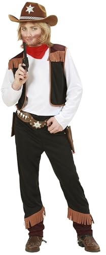 W WIDMANN MILANO Party Fashion - Costume enfant Cowboy, Far West, Ranger, Rodeo Boy, déguisements de carnaval