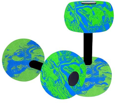 Per Acquagym - 2 Manubri Per Ginnastica In Piscina | Attrezzatura Sportiva Acquatica Per Esercizi Nuoto Idroterapia Anziani Adulti Donne Bambini