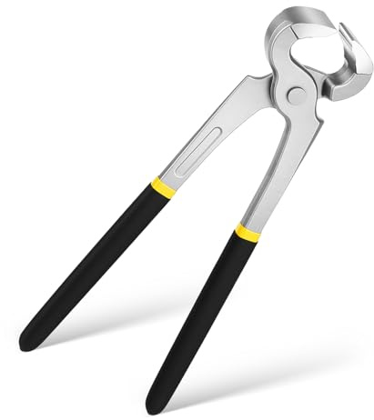 GALPADA Professionelle Hufzange 30cm aus Metall für Rinder und Kamele | Schwarz, Tragbar und Einfach zu Bedienen, Komfortabler Griff, Zeitsparendes Arbeitswerkzeug