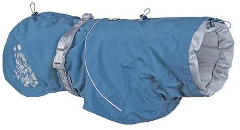 Hurtta Monsoon Hunde-Regenmantel, Heidelbeere, 30,5 cm