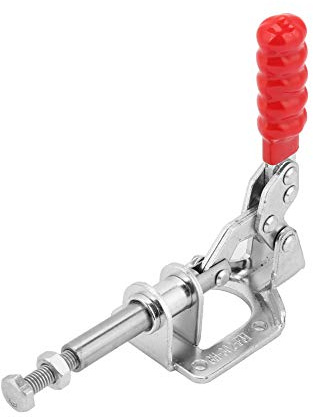 Wytino Toggle Clamp, Iron Galvanized Quick Fixed Toggle Clamp Holding Latch Push Pull Action Hand Tool (GH-302-FM) Push Pull Toggle clamp, Quick Release clamp