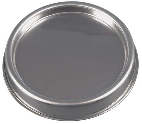 Chabrias Ltd Professional Silver Aluminium UK Made Bakeware (10 Flan Tin)