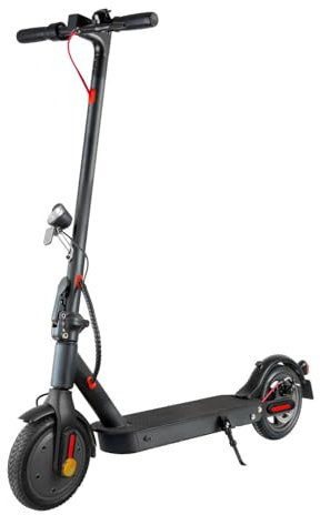 ZWHEEL E-Scooter mit ABE Straßenzulassung (350 W Motor) - 30 km Reichweite mit Bremsenergierückgewinnung - 8,5 Vollgummi u. Hinterrad Federung - 120 kg MAX - E-Roller u. Elektroscooter für Erwachsene