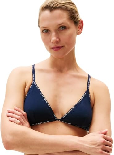 Tommy Hilfiger triangelbralette för kvinnor med logotyp