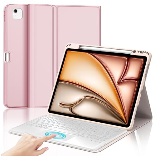 FOGARI Teclado para iPad Air 13 M2/M3/M4 con Touchpad