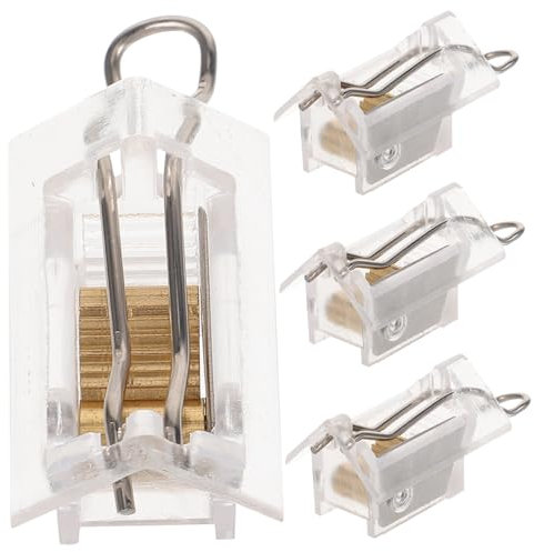 GRIRIW Blind Accessory Cord Lock for Horizontal Blind String Cord Safety Locks Set of 4