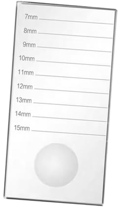 VALICLUD Vetro Supporto per Extension Ciglia Strumento per Applicazione Ciglia Finte Tavola per Extension Guarnizione Inclusa Accessori Professionali