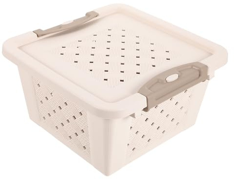 Gatuida Caja Transportadora para Hámster y Conejillos de Indias, Plástica Transpirable, Tamaño Pequeño, para Viajes y Excursiones, Adecuada para Animales Pequeños y Mascotas Domésticas