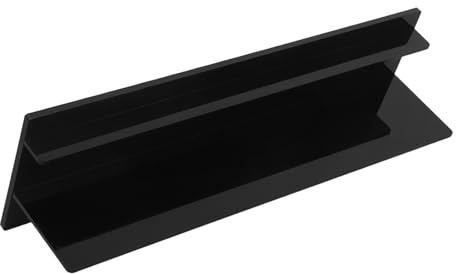 OSALADI Présentoir pour Disques Vinyles en Acrylique Transparent Support de Table Bords Lisses Format Standard Rangement Albums Vinyles et Livres Accessoire Polyvalent pour Décoration