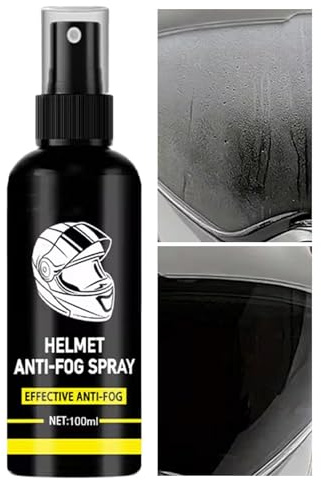 Fenayuu Anti-dimspray för glasögon | 100 ml vattentätt långsiktigt anti-dimmedel | anti-dimmedel för hjälm | för spegel, cykel, pendling, äventyr, resor, bergsbestigning, rengöring