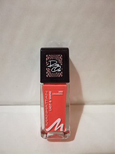 Manhattan Make-up Nägel Last & Shine Nail Polish Nr. 968 Orangina 10 ml