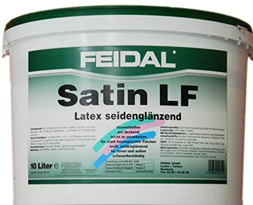 Feidal Satin LF / 5 L / Innenlatex / Farbton weiß / seidenglänzend
