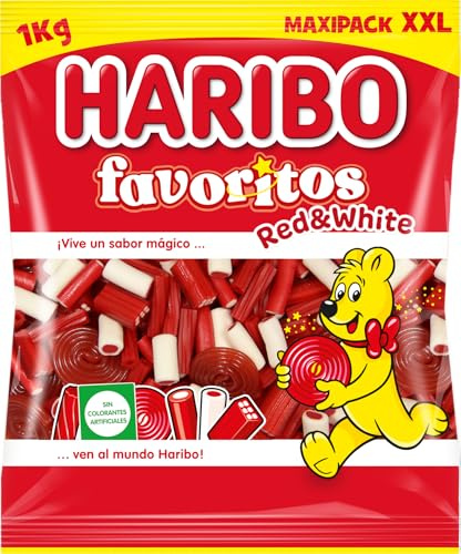 HARIBO 0008006 RotWeiße Favoriten, 1 kg