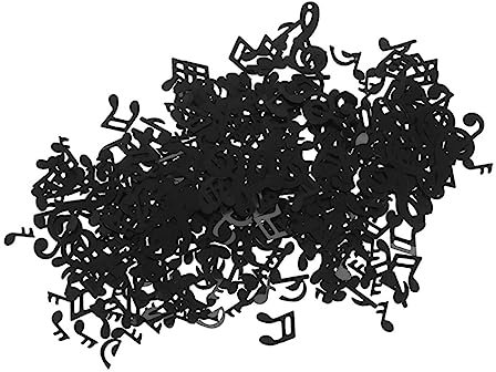 Abaodam 75g Lentejuelas De Nota Musical Para Confeti De Boda Confeti De Cumpleaños Decoración De Notas Musicales Para Fiestas De Cumpleaños Carnavales Eventos De Música