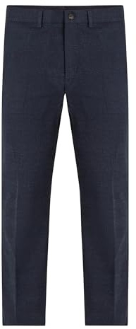 Tommy Hilfiger Herren Stoffhose Denton Brushed Check Anzughose, Blau (Desert Sky), 29W/36L