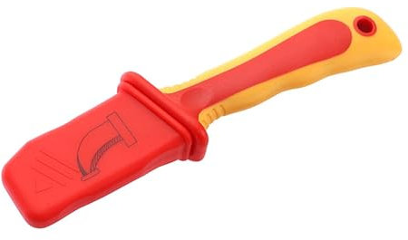 Miskall Kabelmesser-Abisolierwerkzeug, Isolierung, Elektrikermesser, Isolierung, Kabelabisolierer, Demontagemesser, Kabelmesser, Antimagnetischer, Schneller Abisolierer, 1000 V Isoliert