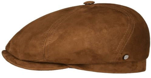 Stetson Herren Goat Wildleder-Brooklin-Mütze Marine