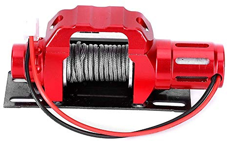 SUNGOOYUE Cabrestante Eléctrico de Aleación para 1 10 RC Simulación de Coche Rendimiento Estable Ajuste Camiones ATV