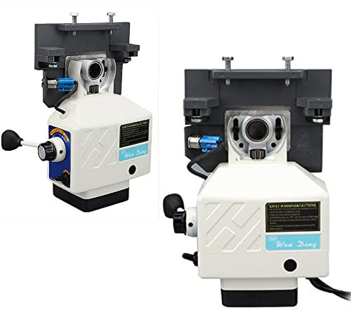 czyuRachel Fresatrice orizzontale orizzontale per fresatrici, 200 Rpm X asse fresatrice fresatrice banco avanzamento orizzontale fresatrice