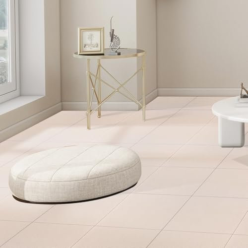 LOPYXBR 30 Stück Teppichfliesen 30x30 cm, Bodenbelag Selbstklebend, Gewerbe Teppichboden, Beige Selbstklebende Teppichfliesen für Haus, Büro