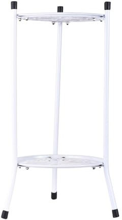 Support pour plantess en métal - Support plantee en métal d'intérieur | Supports plantess d'extérieur en fer forgé à 2 niveaux, Porte-pot de fleur coin extérieur intérieur salon patio balcon jardin