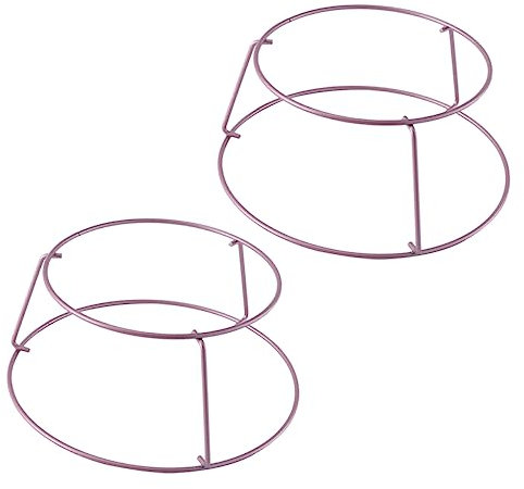 OKUMEYR 2piezas Rejilla Enfriadora De Pan De Inoxidable De Accesorios Para Hornear Para Pasteles y Galletas Resistente y Duradero Para Cocinas Domésticas