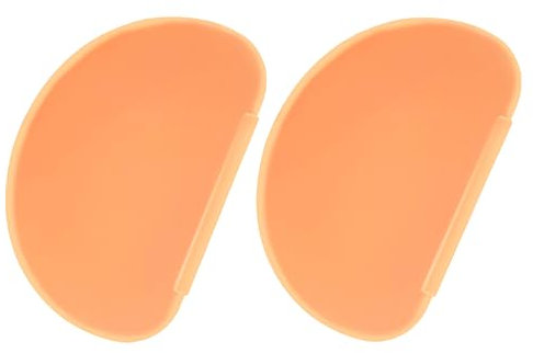 Juego de espátulas para masa, flexible y resistente, juego de 2 tarjetas de masa de silicona, espátula para hornear, cortar, raspar y porcionar, ideal para masa de pan, pizza y pasteles, apto para