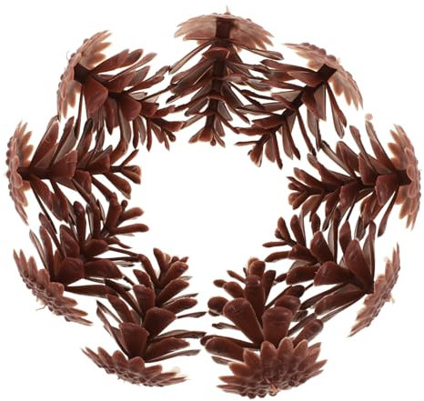 EXQUIMEUBLE 50stücke Künstliche Mini-zapfen Natürliche Zapfen Zum Basteln Zapfen-Ornamente Für Kranzgirlanden Herbst-Weihnachtsbaum DIY-hochzeitsdekor