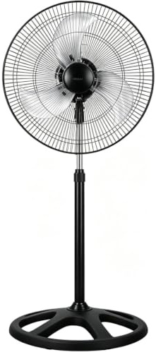 PANDA HOME Ventiladores 25W-120W, 3 Velocidades, Aspas Metálicas o Plásticas, Temporizador, Inclinación Ajustable, Ventilador Sobremesa Compacto para Hogar, Oficina