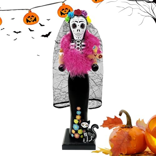 Decoraciones de Mesa de Cascanueces - Juego de Figuras navideñas, decoración navideña | Soldado de Madera Tradicional, Adorno de Mesa, muñecas clásicas de Cascanueces clásicos, decoración de l