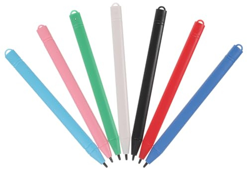 Luxshiny 7 Pack Lcd Writing Tablet Stylus Pen Replacement Writing Tablet Stylus Pen Supply for Kids Drawing Pads Lcd Draft Board for Drawing Painting Learning
