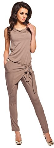 Lemoniade eleganter Jumpsuit mit modischem Schnitt und ausgefallenen Details (Made in EU)