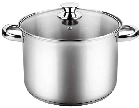 VIER - Olla 20cm Acero Inoxidable 18/10
