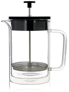 OGO LIVING - Cafetière à piston helya 800ml en verre double paroi - 7912002