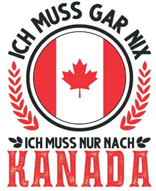 Kanada Notizbuch: Kanada Urlaub Toronto Reise Geschenk / 6x9 Zoll / 120 gepunktete Seiten Seiten