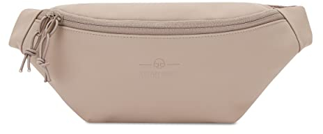 JOHNNY URBAN Bauchtasche Damen & Herren Beige - Riley - Gürteltasche Mit Flexiblem Gurt für Festival - Stylische Crossbody Brusttasche - Wasserabweisend