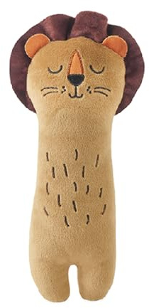 Rosewood Jouet pour Chat Lion en Peluche Jouet Chat avec Bruit Froissé Jouet Interactif pour Chats et Chatons pour Donner des Coups Saisir et Jouer en Intérieur