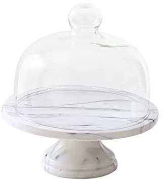 Alzatina per dolci Vassoio for torte Vassoio for pane alto Vassoio for degustazione con coperchio Coperchio in vetro Alzata for torte Banchetto for feste Espositore for dolci for dolci Alzata per Tort
