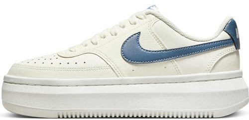 Nike Court Vision Alta LTR Zapatillas para Caminar Vela/Vela Azul Difusa 39
