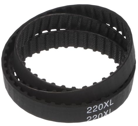 sourcing map 220XL 037 Zahnriemen 110 Zähne Gummi Zahnriemen 0,37 Breite 0,20 Steigung Gummizahnriemen Keilriemen Industrie Antriebsriemen Mechanische Ersatzriemen