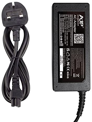 Wikiparts* New 65W 19V 3.42A Laptop Adapter Charger for Medion Akoya E17201 S15447 Laptop Notebook Charging Power Supply Unit PSU Charger