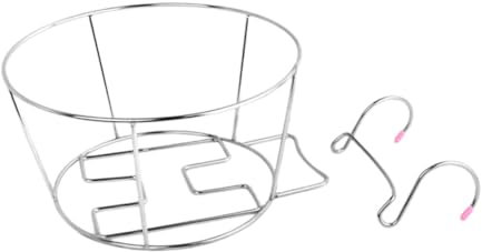 POPETPOP Balcony Flower Stand Aus Edelstahl Praktischer Blumentopfhalter Für Balkon Und Wohnzimmer Dekorativer Pflanzenständer Abnehmbar Und Langlebig
