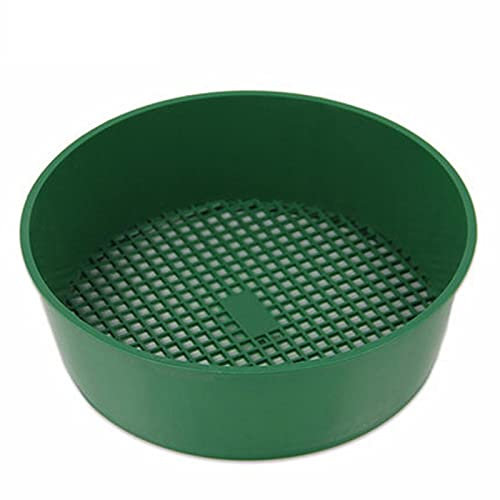 2 stycken trädgårdssil – Green Garden Potting Mesh sil, silpanna | Suckulent sandstensfilterverktyg för att ta bort oönskade avlagringar, filter för blomjord, trädgårdsnät för trädgården