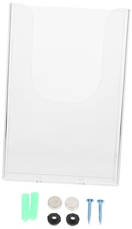 Tofficu 3stücke Wandmontierter Dokumentenorganisator Aus Kunststoff Transparenter Aktenhalter Für Übersichtliche Wandaufbewahrung Für Büro Und Homeoffice Platzsparend Und Funktional