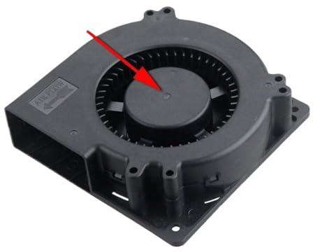 Grande volume d'aria Doppia sfera DC5V 12V 24V 48V 120MM 120X120X32MM Turbo Ventilatore Ventola di raffreddamento per barbecue Grill(5V USB)