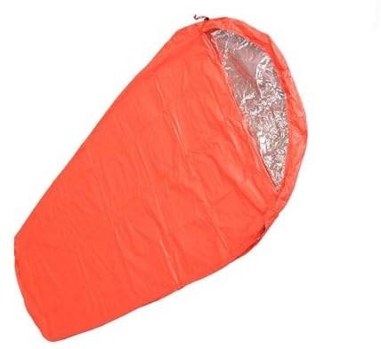 HGZHNAT Notfälle BIVVY Bag Thermales Überleben Schlafsack Warmes Rohr Zelt Survival BIVVY Back WASGERFORTE Notfälle