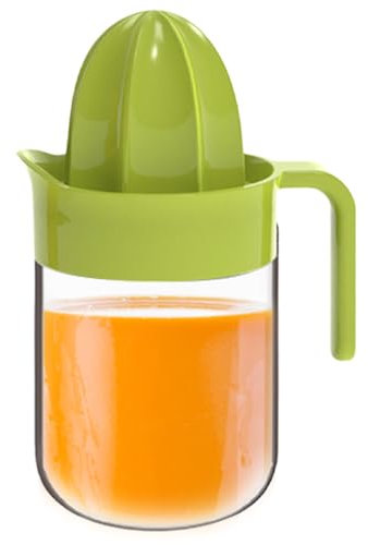 Citrus Lemon Orange Juicer - Lemon Juice Squeezer | Household Manual Juicer For Vegetables | Hand Squeezer With Built-in Cup | Multifunctional Juice Extractor Maker For Home, Camping, Picnic Use